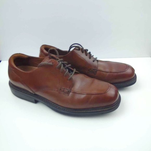 Florsheim Other - Florsheim Comfortech Shoes Brown Split Toe Oxfords Casual Size 9.5 17149-03